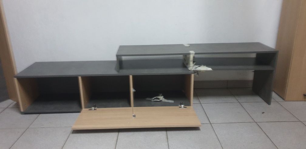 Móvel sala com suporte para TV