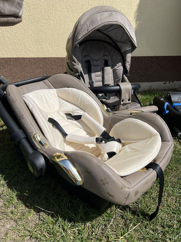 Wózek TAKO Laret Imperial 4W1 + fotelik i baza