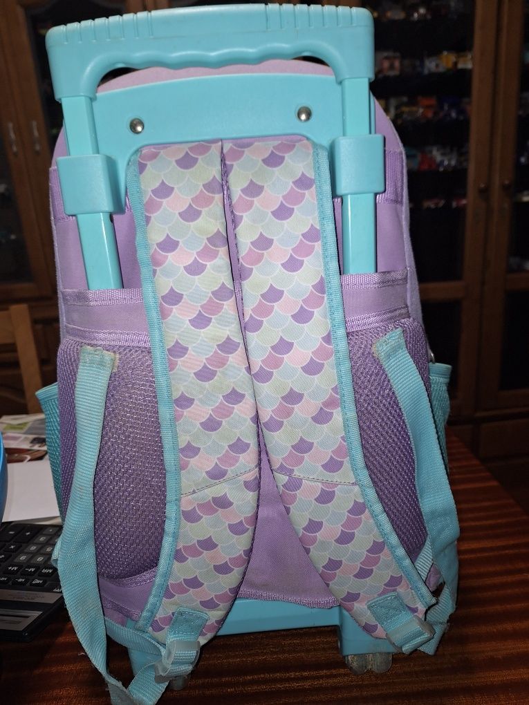 Mochila escolar  sereia