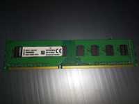 Оперативна пам'ять для ПК Kingston 4Гб. DDR3-1333МГц PC3-10600