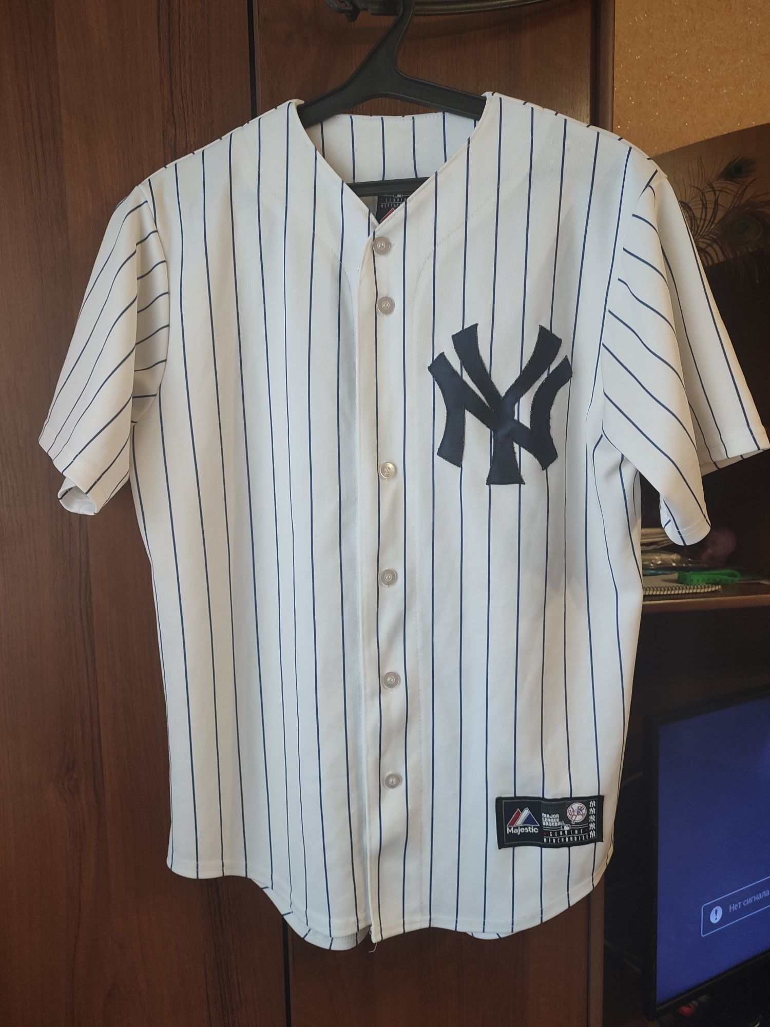 рубашка Majestic Athletic Yankees mlb