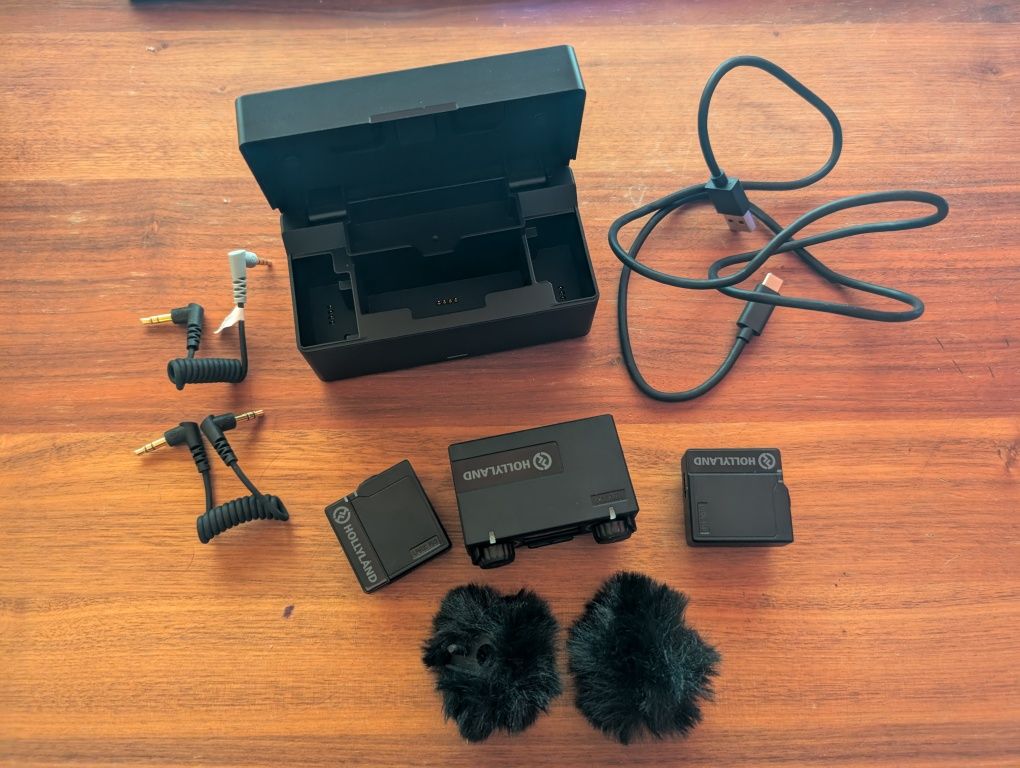 Microfones sem fio Hollyland Lark 150 (oportunidade)