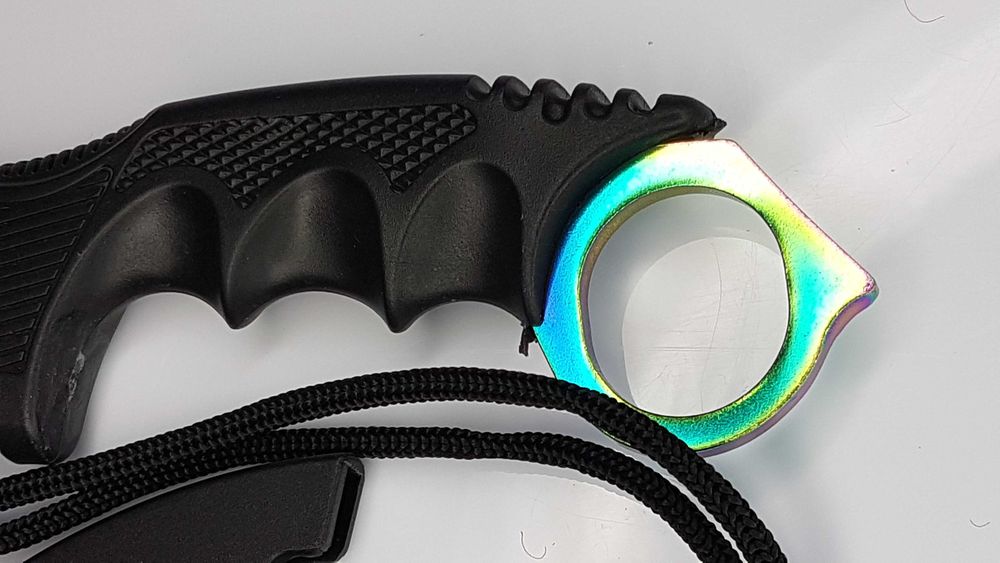 Karambit treningowy CS-GO Rainbow Tęczowy
