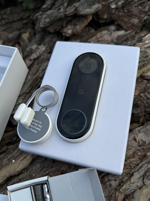 Google Nest Hello Wired Відеодзвінок/домофон/камера дверний дзвінок