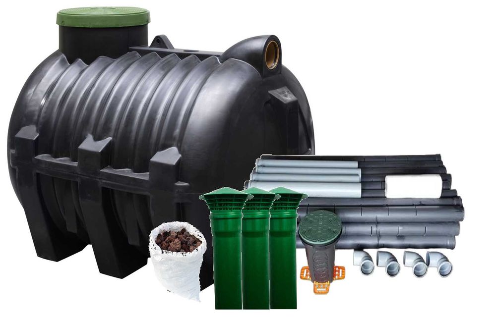 Oczyszczalnia Ścieków 3000l na drenażu do 6 os