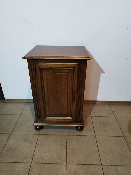 komoda słupek drewniana Antyk Vintage