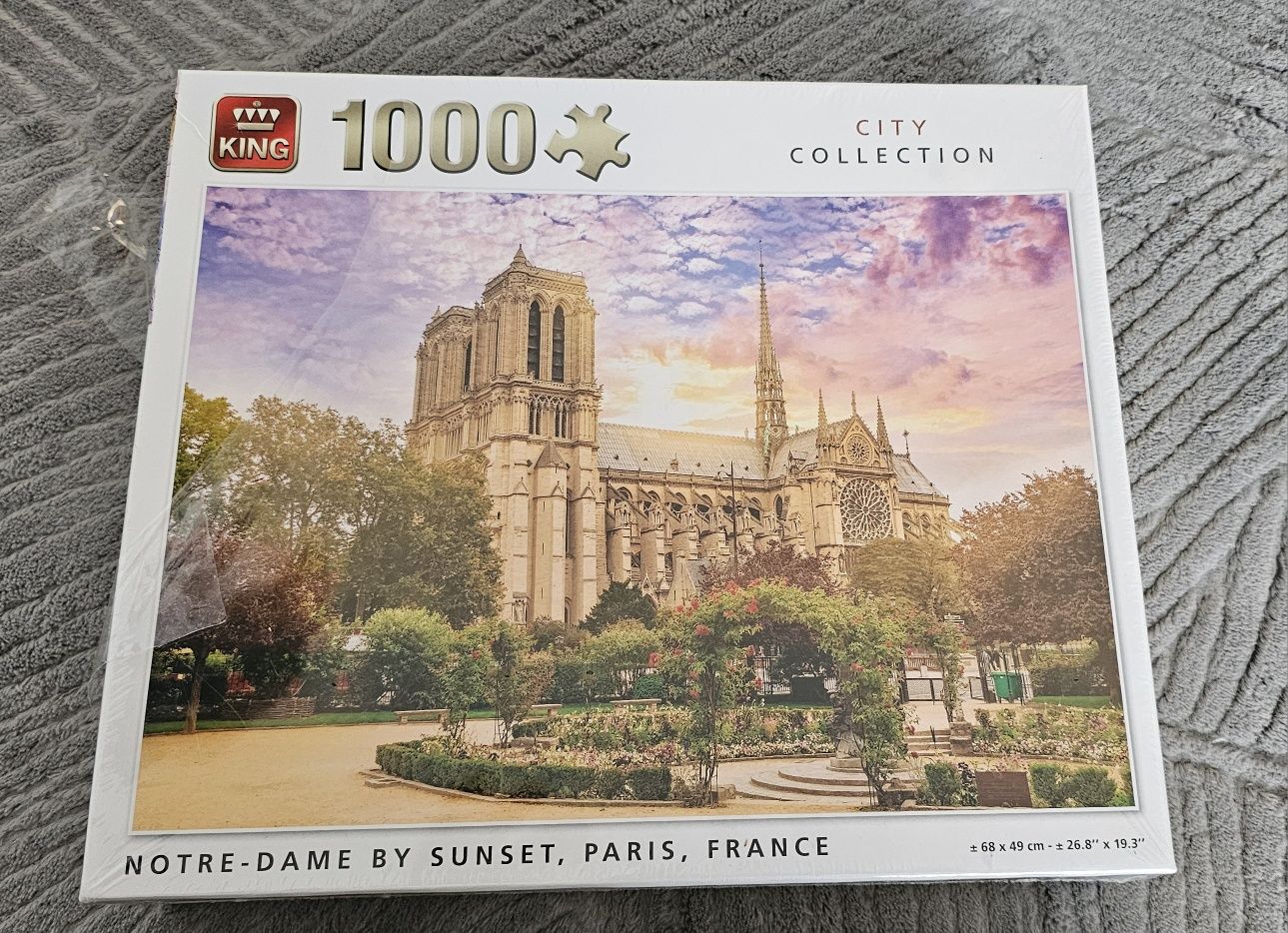 King puzzle Katedra Notre-Dame 1000elementów