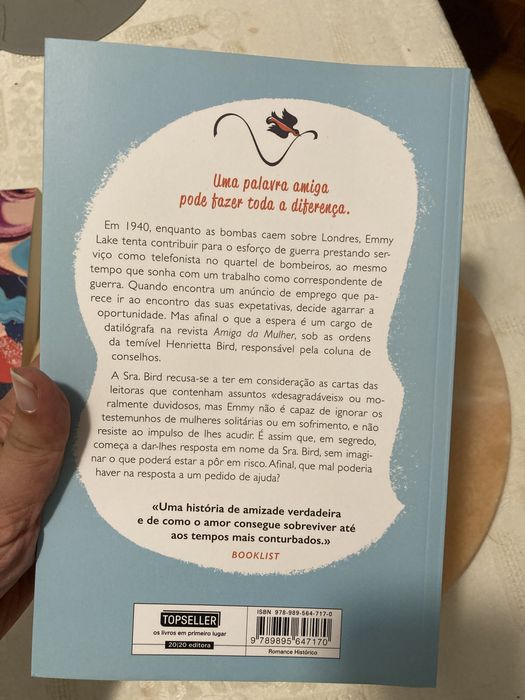 Livro Querida Sra Bird