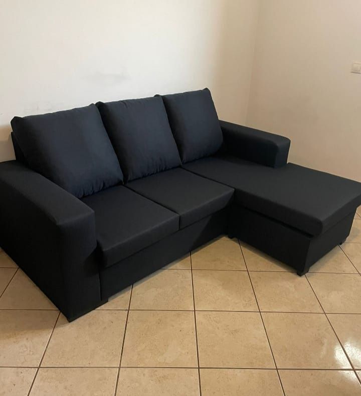 NOVO !!! Sofá com chaiselongue reversível a pronta entrega