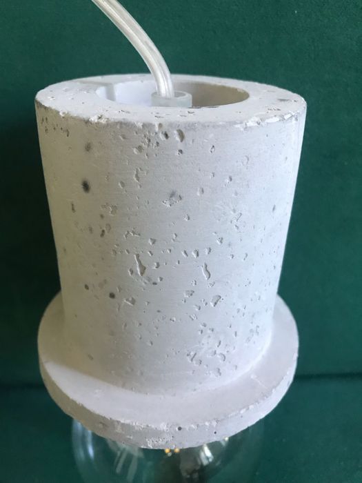 Lampa wisząca betonowa loft design / dostępne trzy sztuki