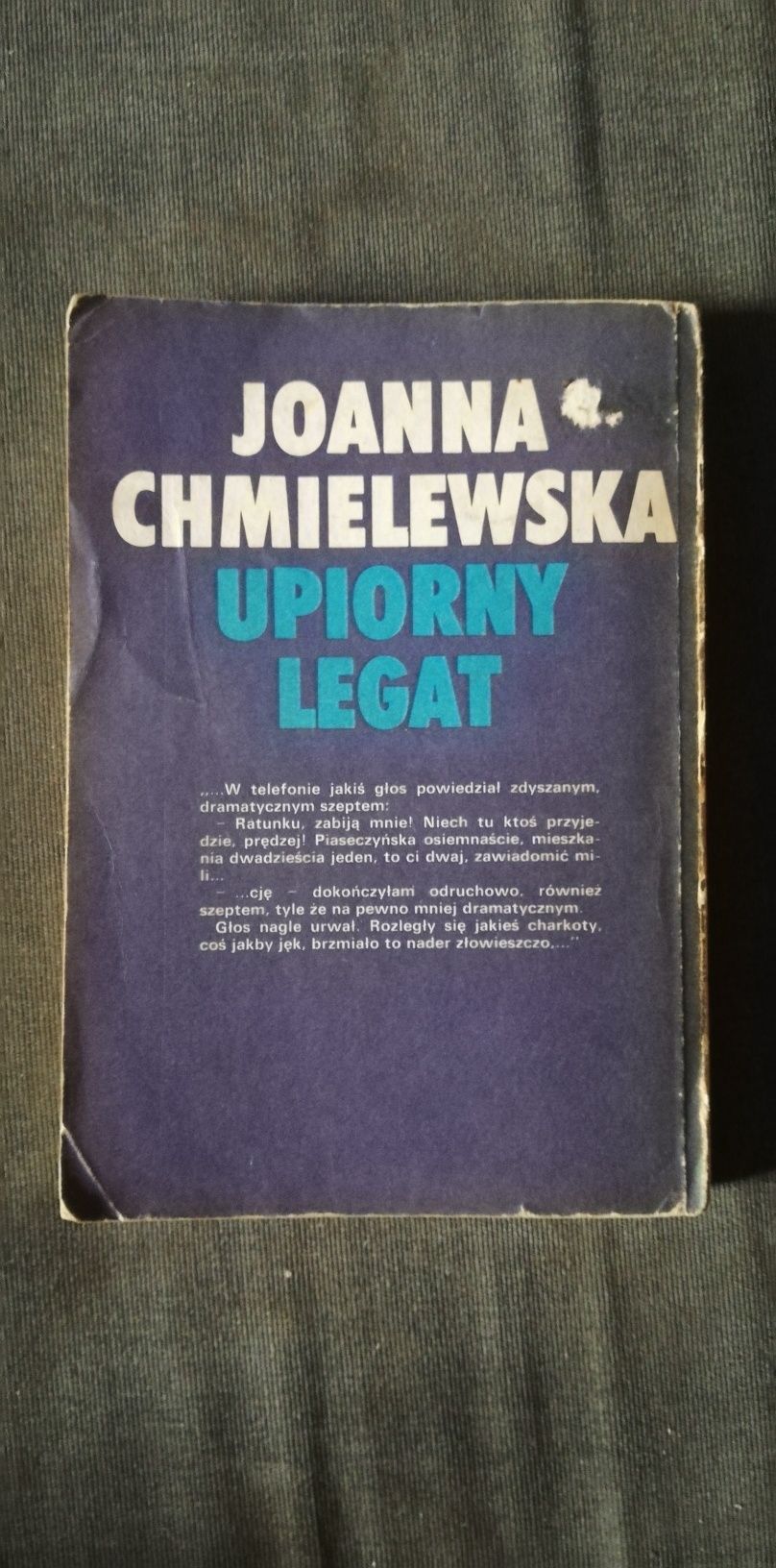 Upiorny legat-Joanna Chmielewska