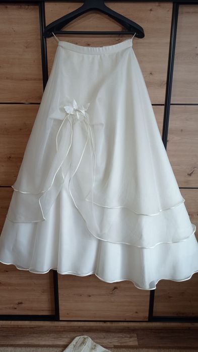 Suknia ślubna gorsetowa kolor ecru