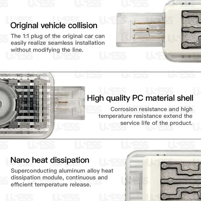 Volvo невигораючі проектори логотипів Оптика Osram