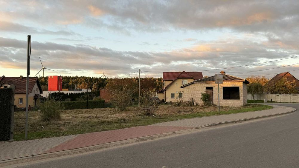 Działka usługowa z mediami! Krzęcin woj. zachodniopomorskie