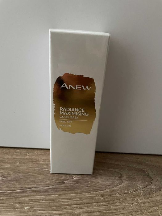 Avon Anew rozświetlająca maska maseczka do twarzy peel-off drobinki zł