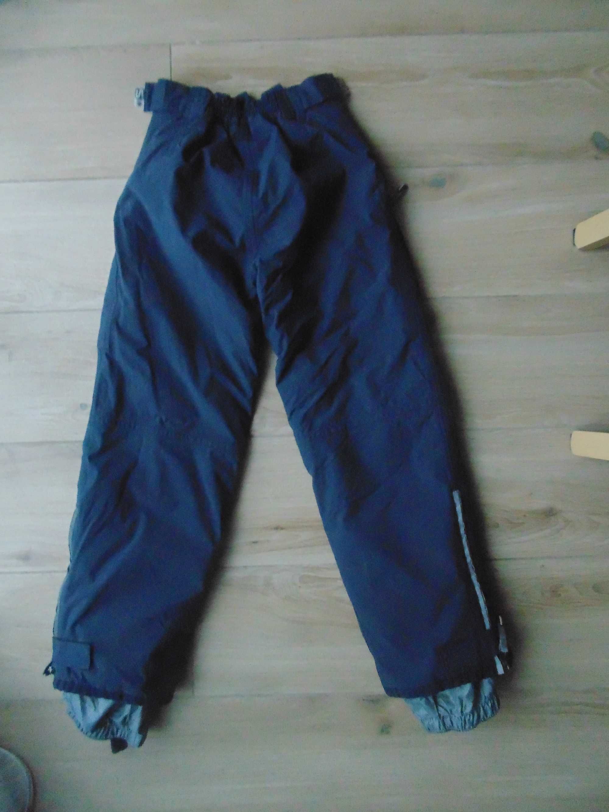 Spodnie narciarskie, ortalionowe - R. 140