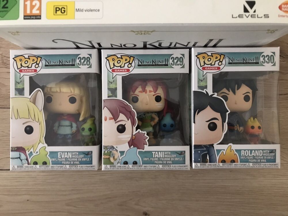 Ni No Kuni 2 II Collectors Edition para ps4 + 3 pop! Funko