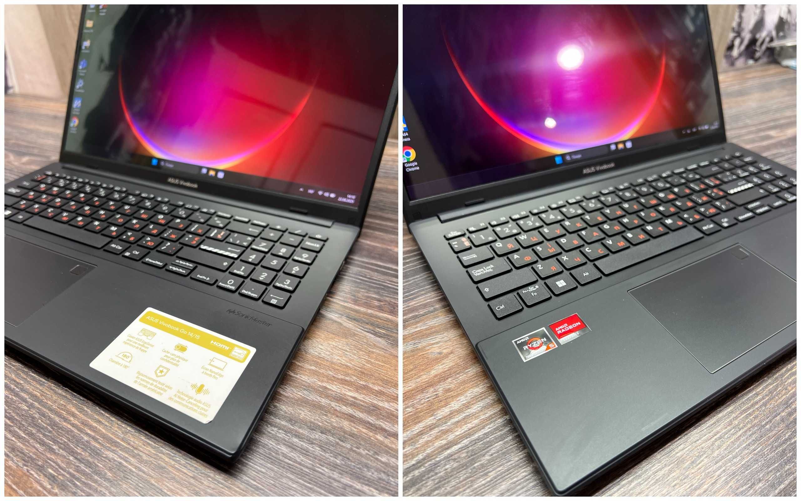 Ноутбук Asus E1504FA 15.6|OLED|AMD Ryzen 5 7520U|DDR5-8GB|SSD-512GB