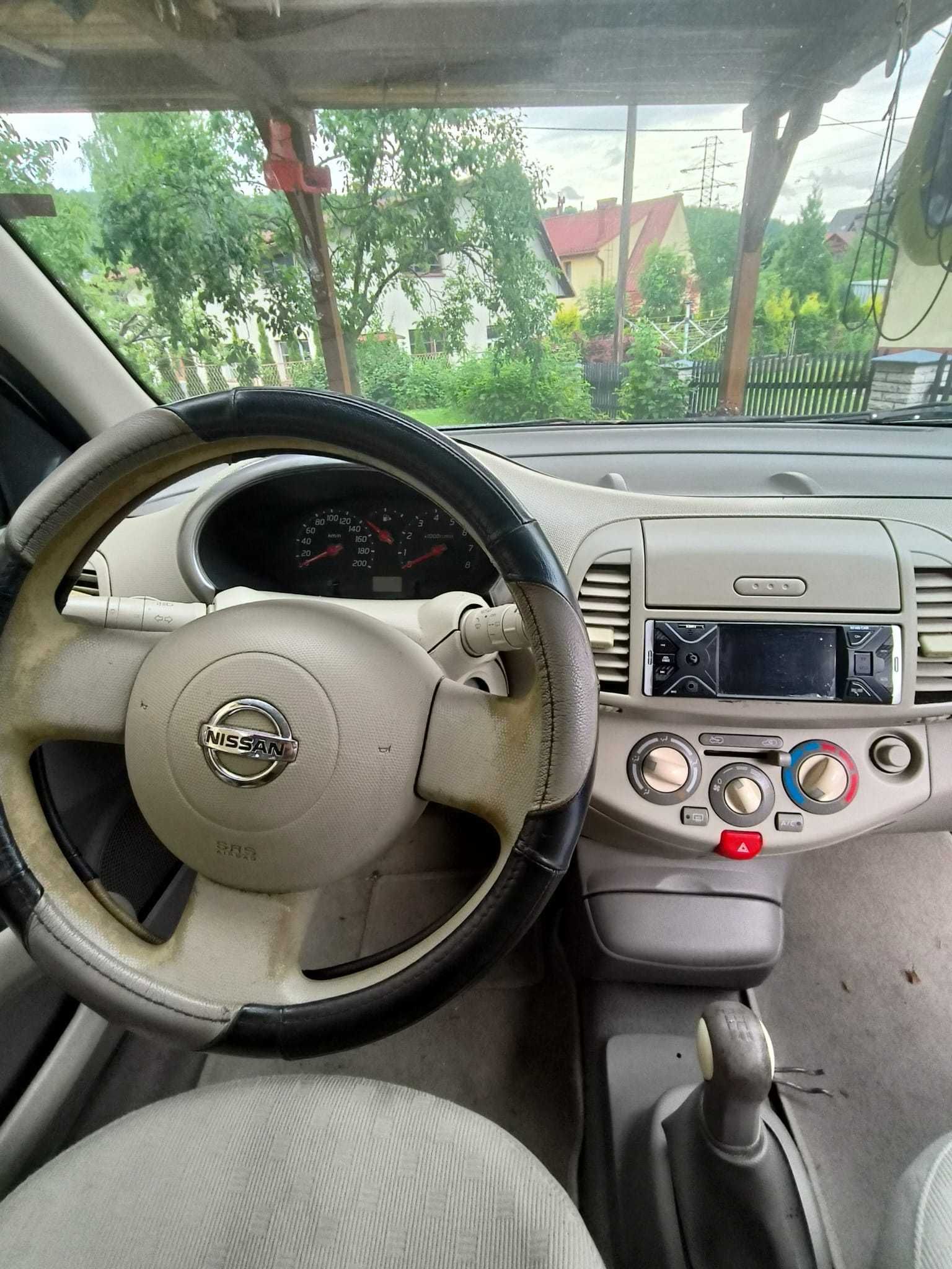Nissan Micra rocznik 2004 (benzyna + LPG)