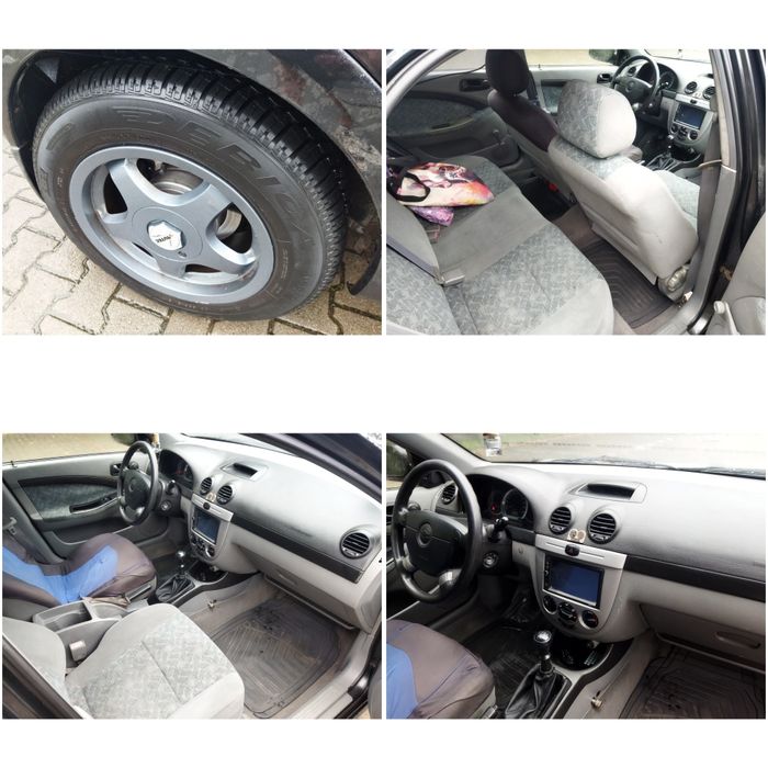 Chevrolet Lacetti 1.4 benzyna 2004 rok klima mrozi radio 2din