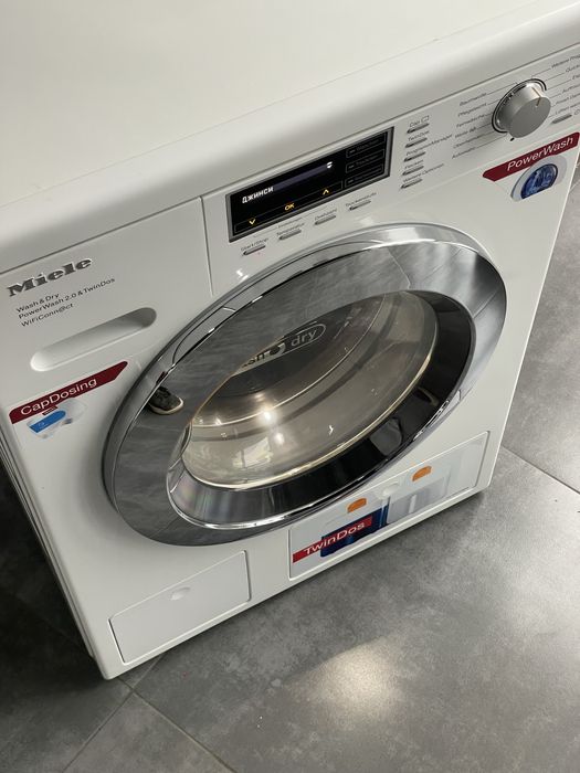 2В1!Пральна+Сушильна машина Miele WTH 720 WPM | Стан ідеал | Укр.меню
