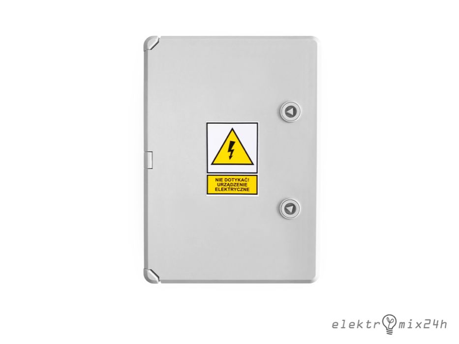 Rozdzielnica hermetyczna IP65 gotowa, gniazda 4x16A 230V z uziemieniem