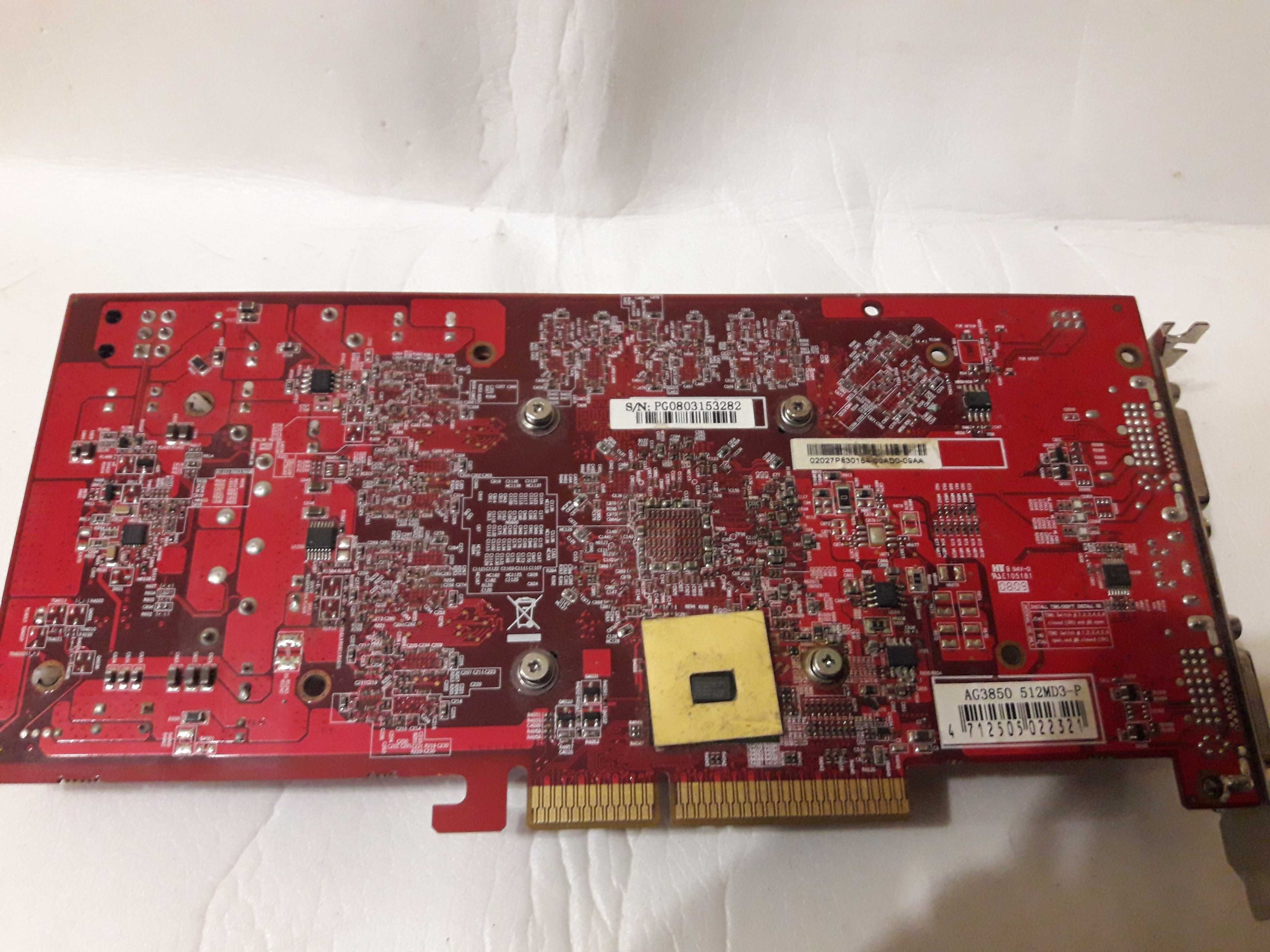 Топовая AGP видеокарта PowerColor AG3850 512MD3-P