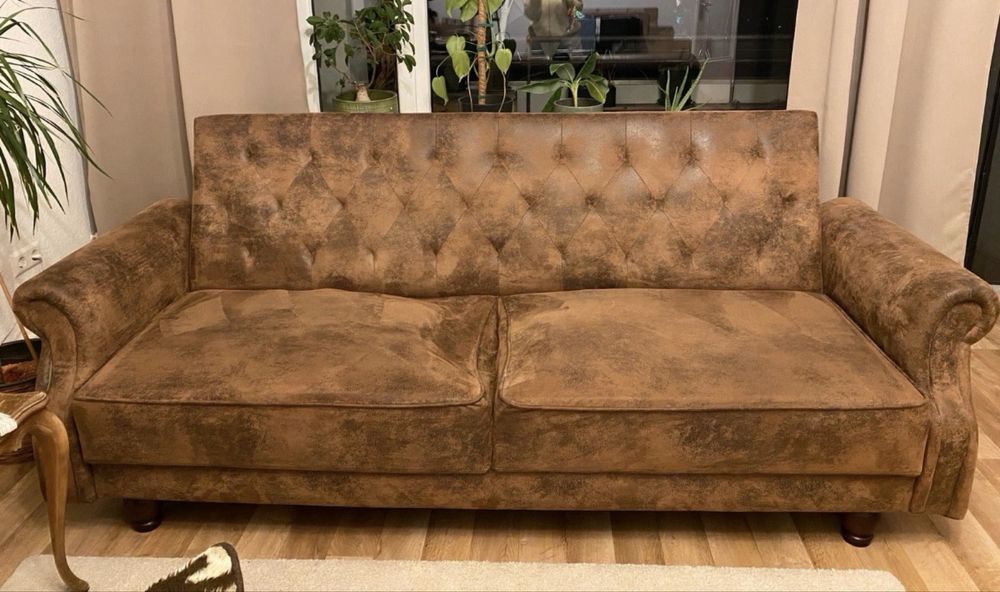 Fajna wersalka sofa funkcja spania dowóz wysyłka