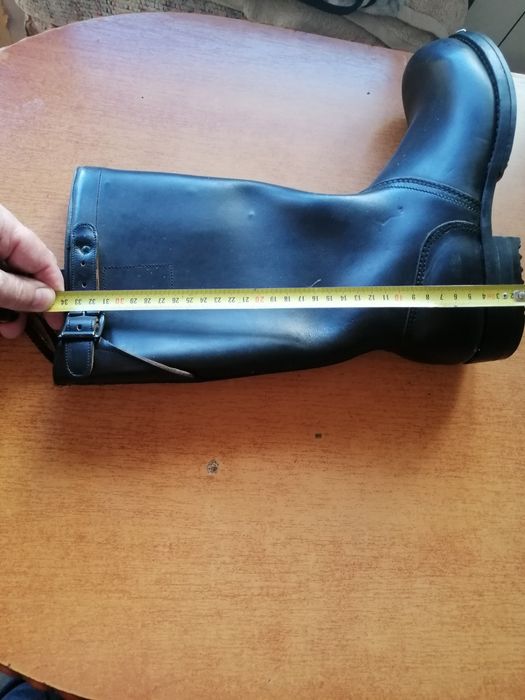 КОЖАНЫЕ сапоги армии ГДР-ФРГ 60-70хгоды новые