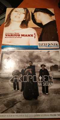 2 płyty CD Zakopower Na siedem Varius Manx super przeboje za obie bdb