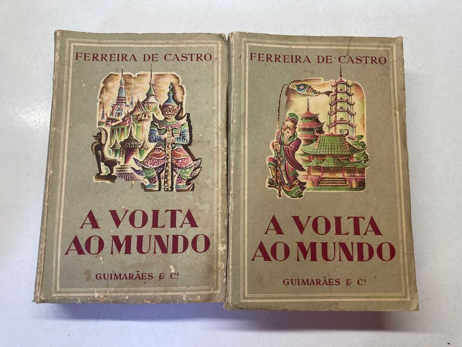 2 Livros - A Volta ao Mundo (ctt editorial grátis)