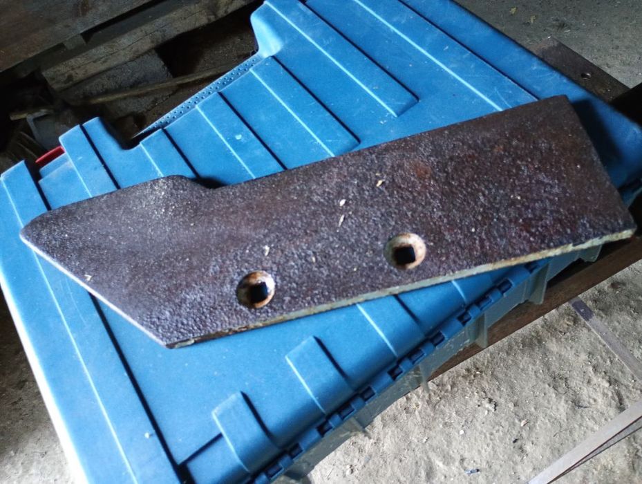 Lemiesz płóga pod orywkowego na 2 śruby z czubem