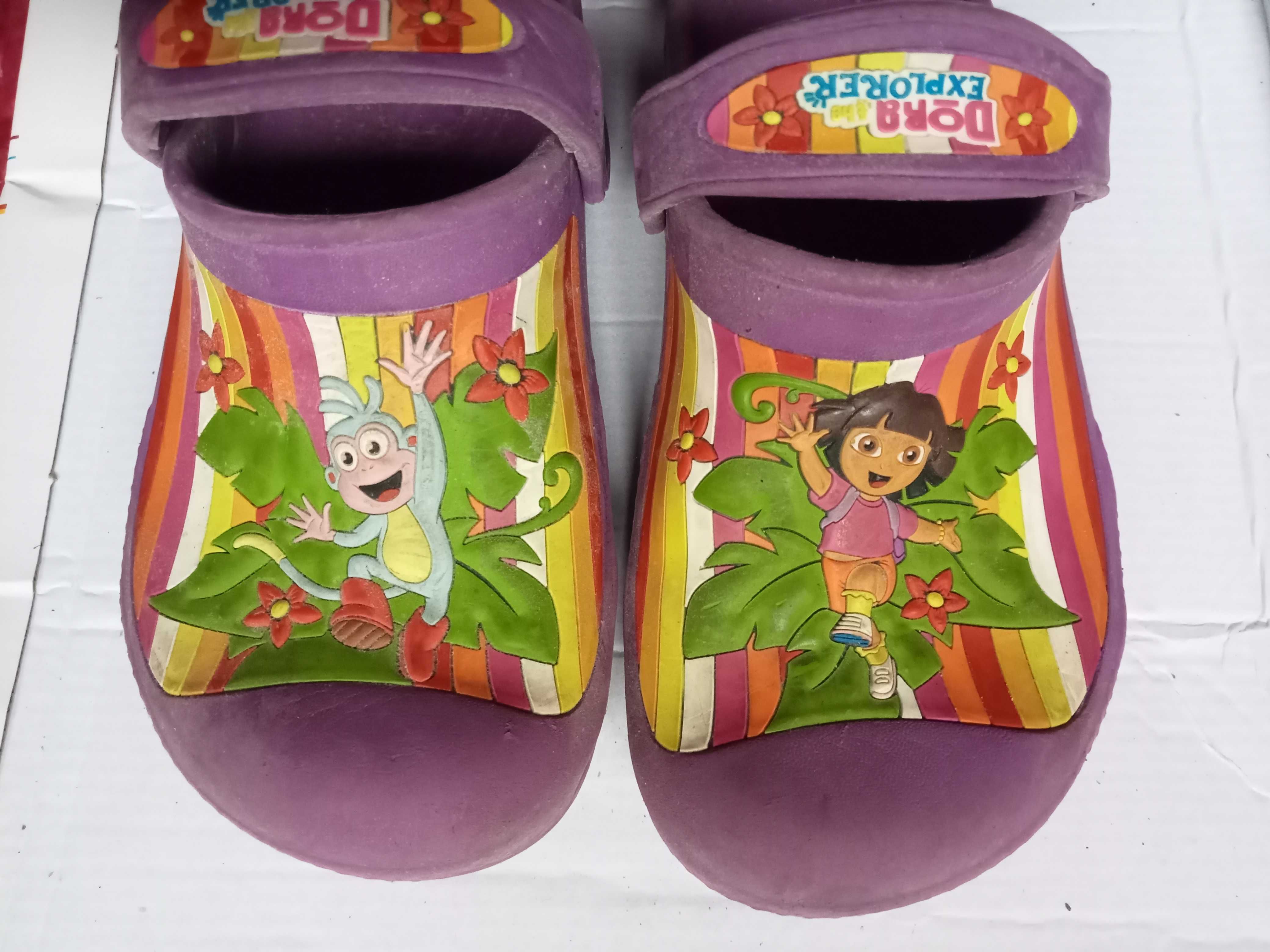 Jak nowe firmowe Crocs 31 32 klapki dla dziewczynki