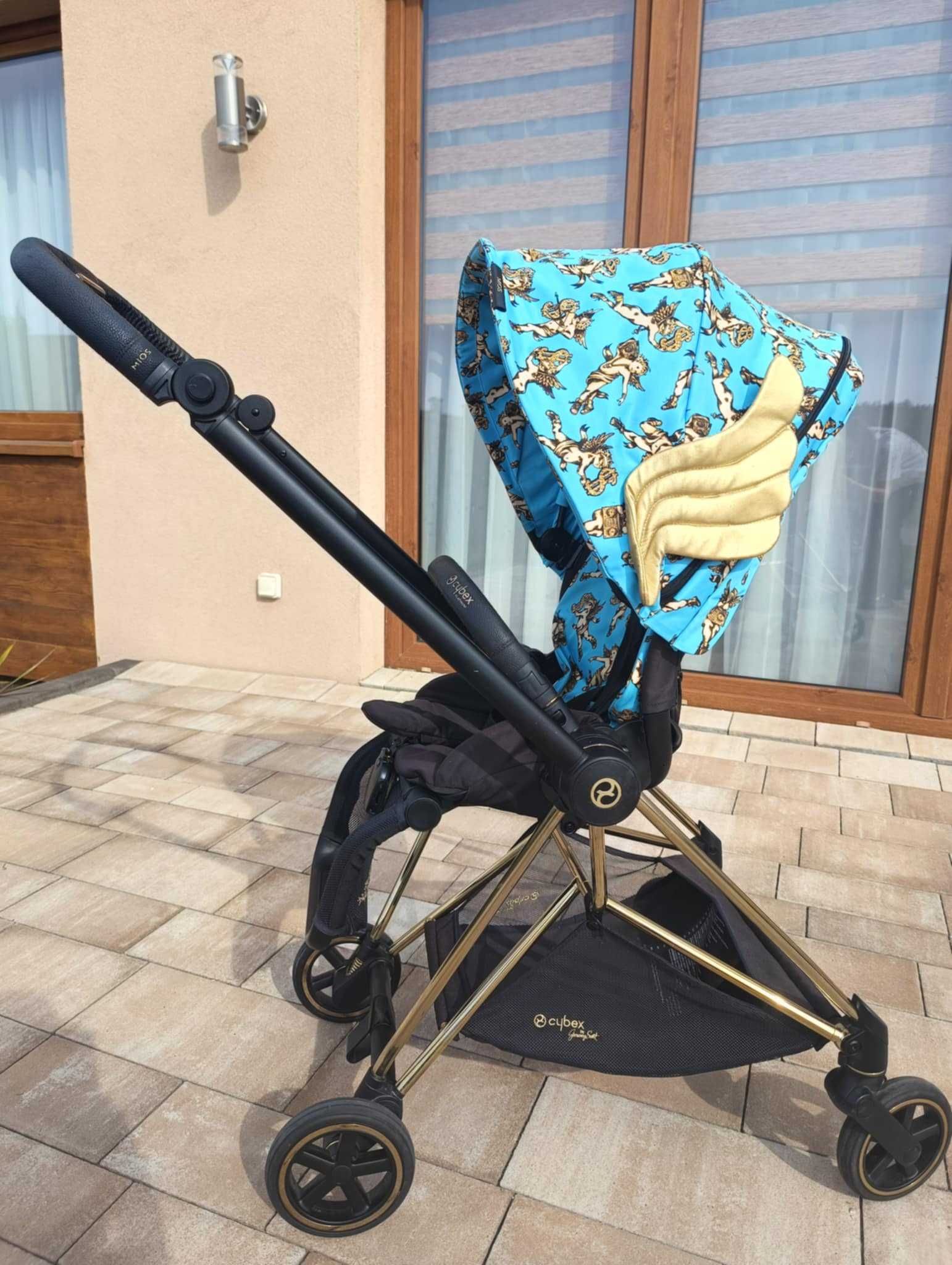 CYBEX MIOS wózek 2w1 Gondola Spacerówka Jeremy Scott Piękny
