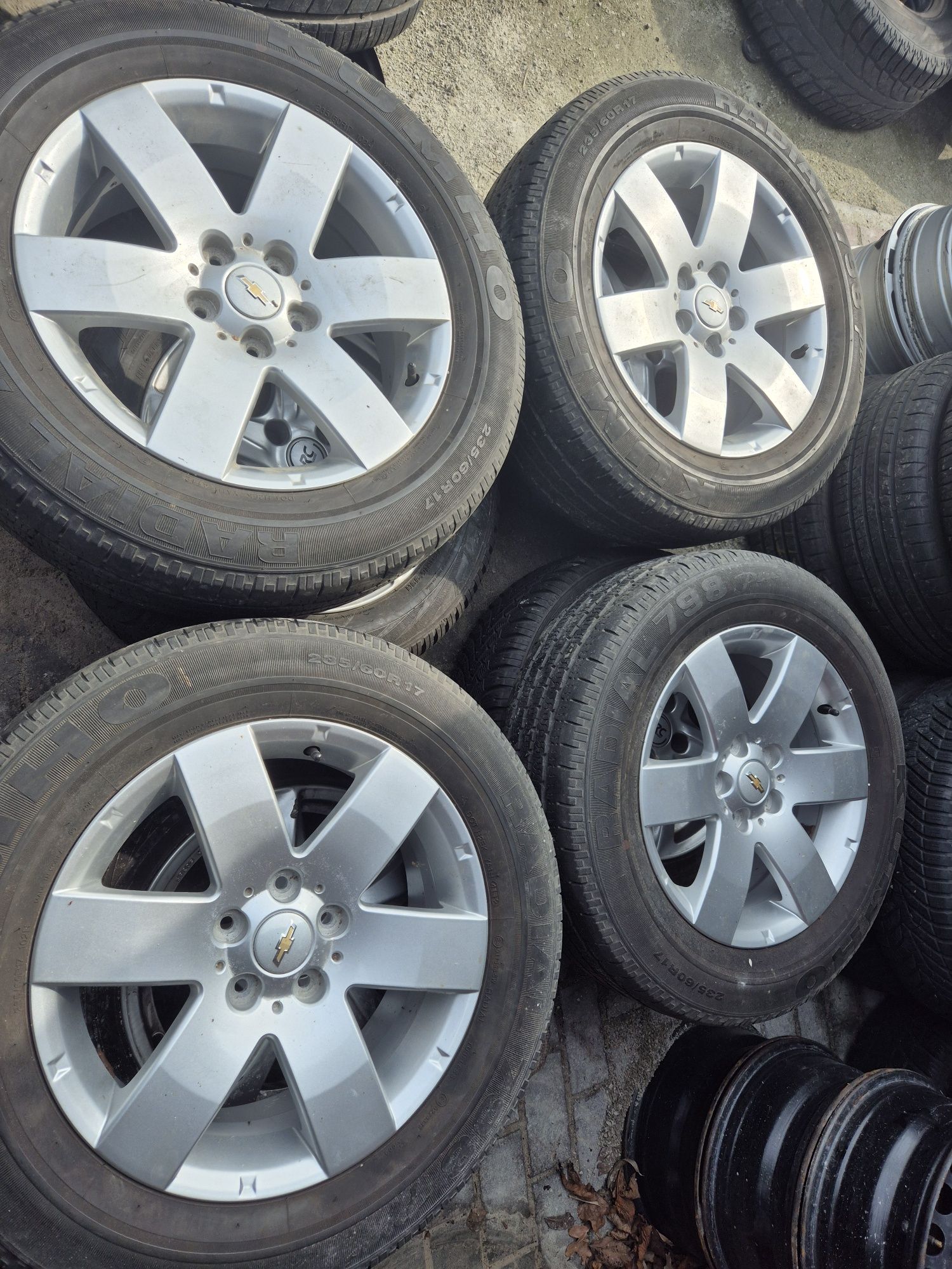 Felgi Chevrolet 17x7J 5x115 et 46