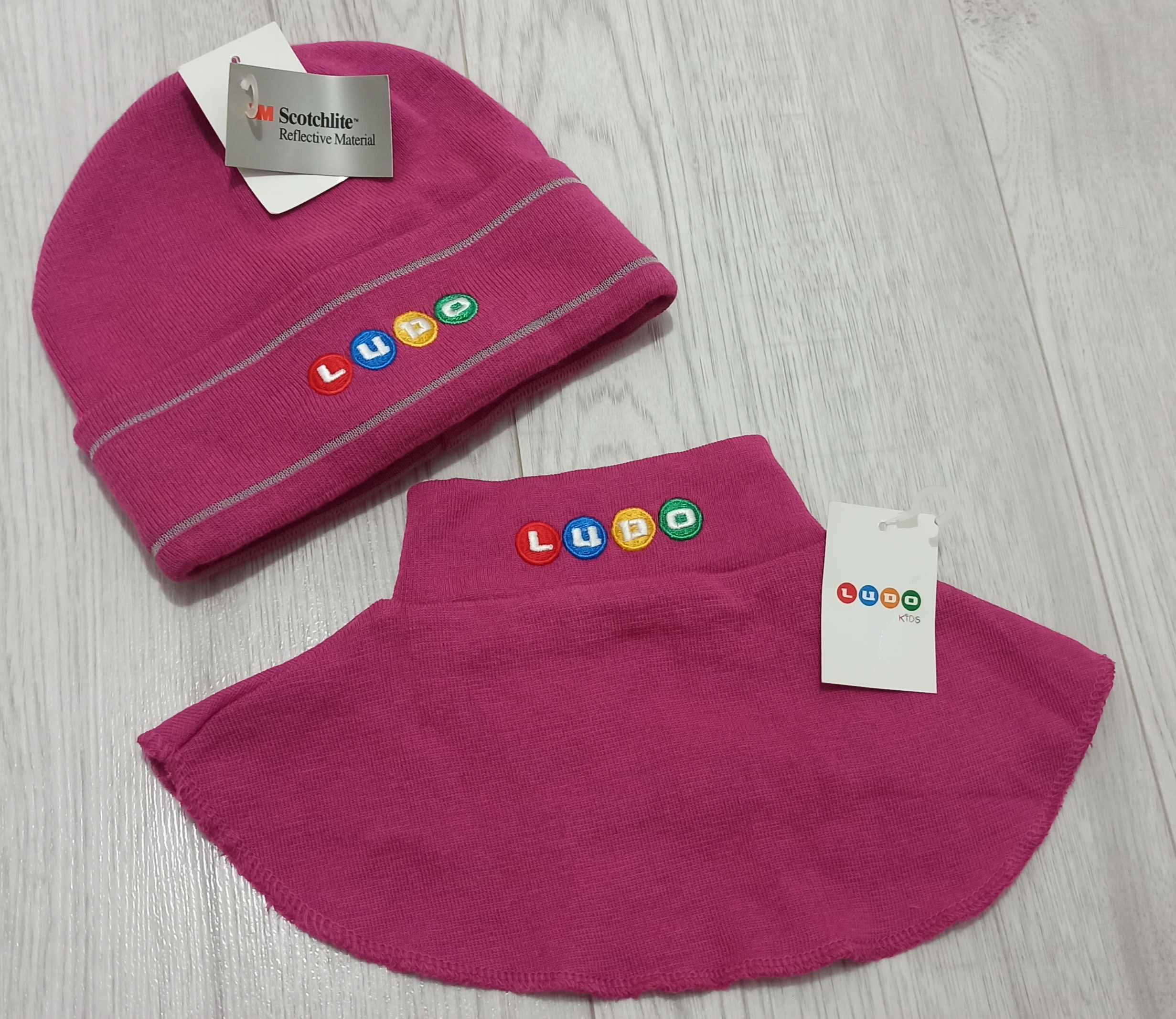 Ludo kids komin szalik golf dziecięcy wełniany wełna wool 80 86 92