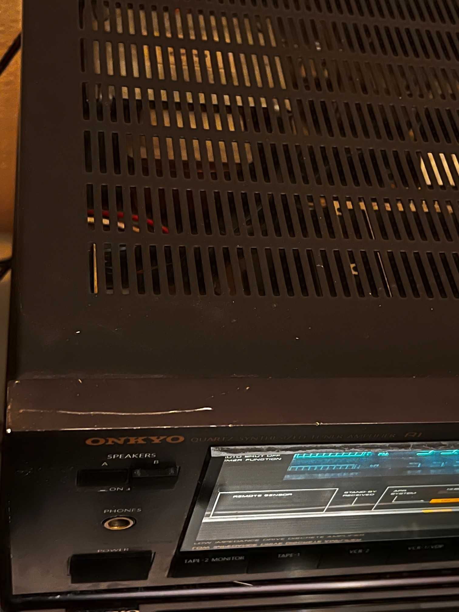 ONKYO amplituner TX-7530 odtwarzacz CD DX-6810 Phono