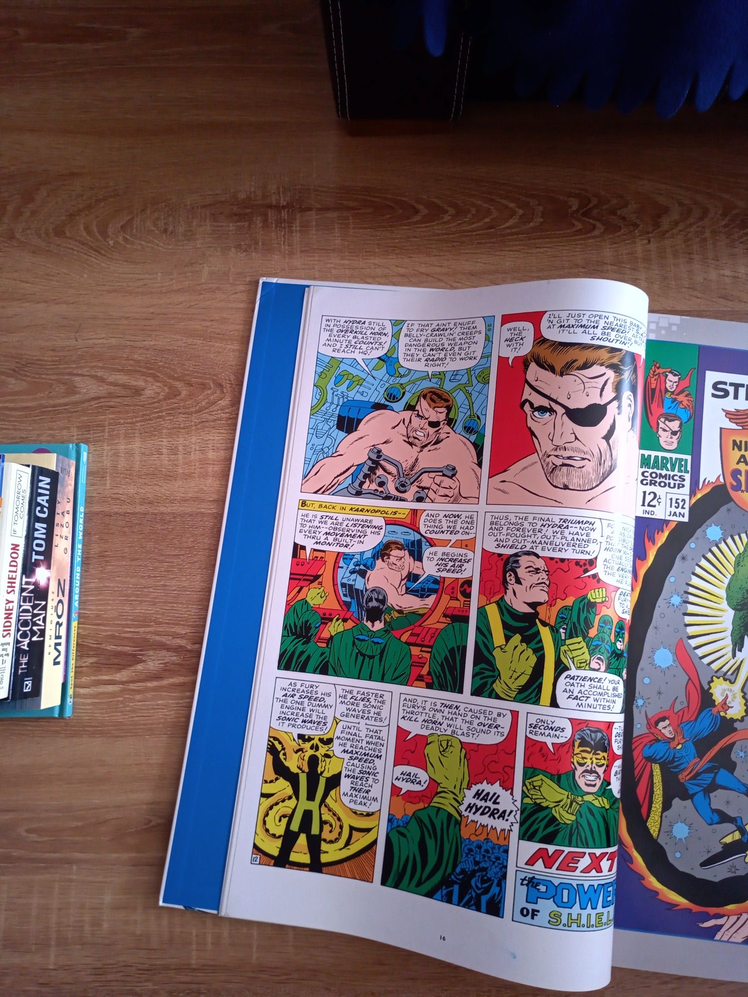 Ogromny komiks comics english Marvel Steranko is revolutionary