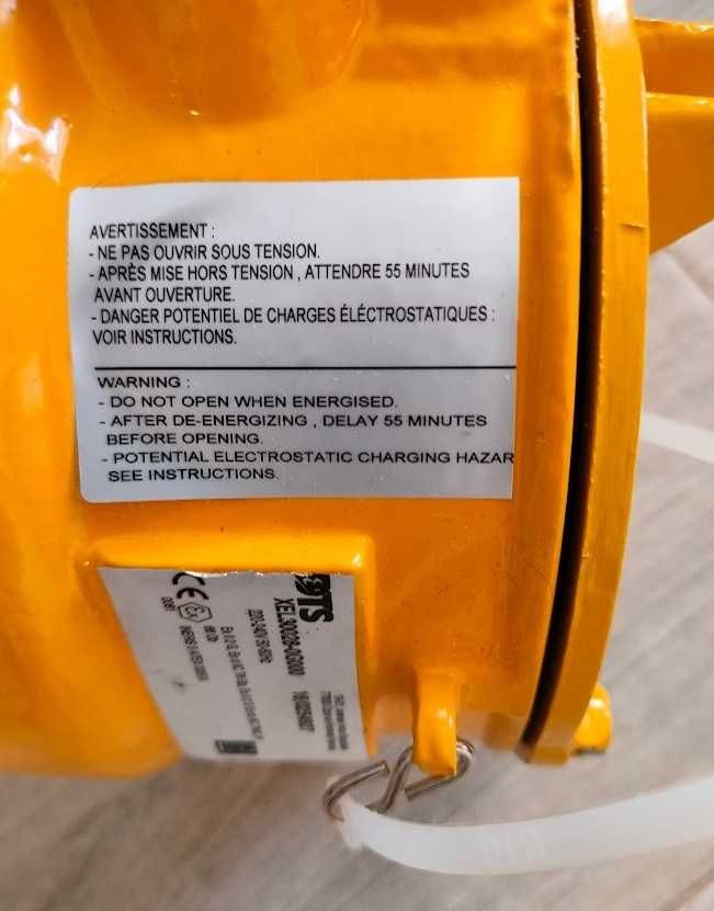Lampa przeciwwybuchowa, ewakuacyjna, industrialna, loft, retro Nowa