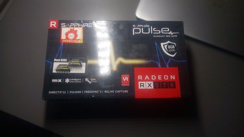 видеокарта sapphire rx 570 8GB