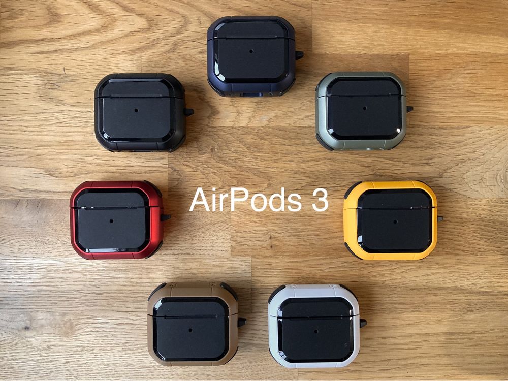 Захисний чохол для навушників Apple AirPods 1/2/3, Pro 1/2 Кейс