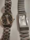 2 zegarki kwarcowe Para Titanium i Esprit.
