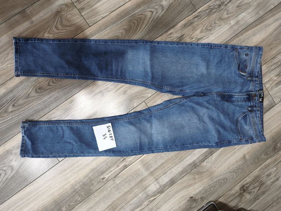 3pary Spodnie Jeansowe, Sinsay, House męskie