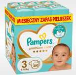 Pieluchy Pampers premium care 3 (6-10kg) 200szt