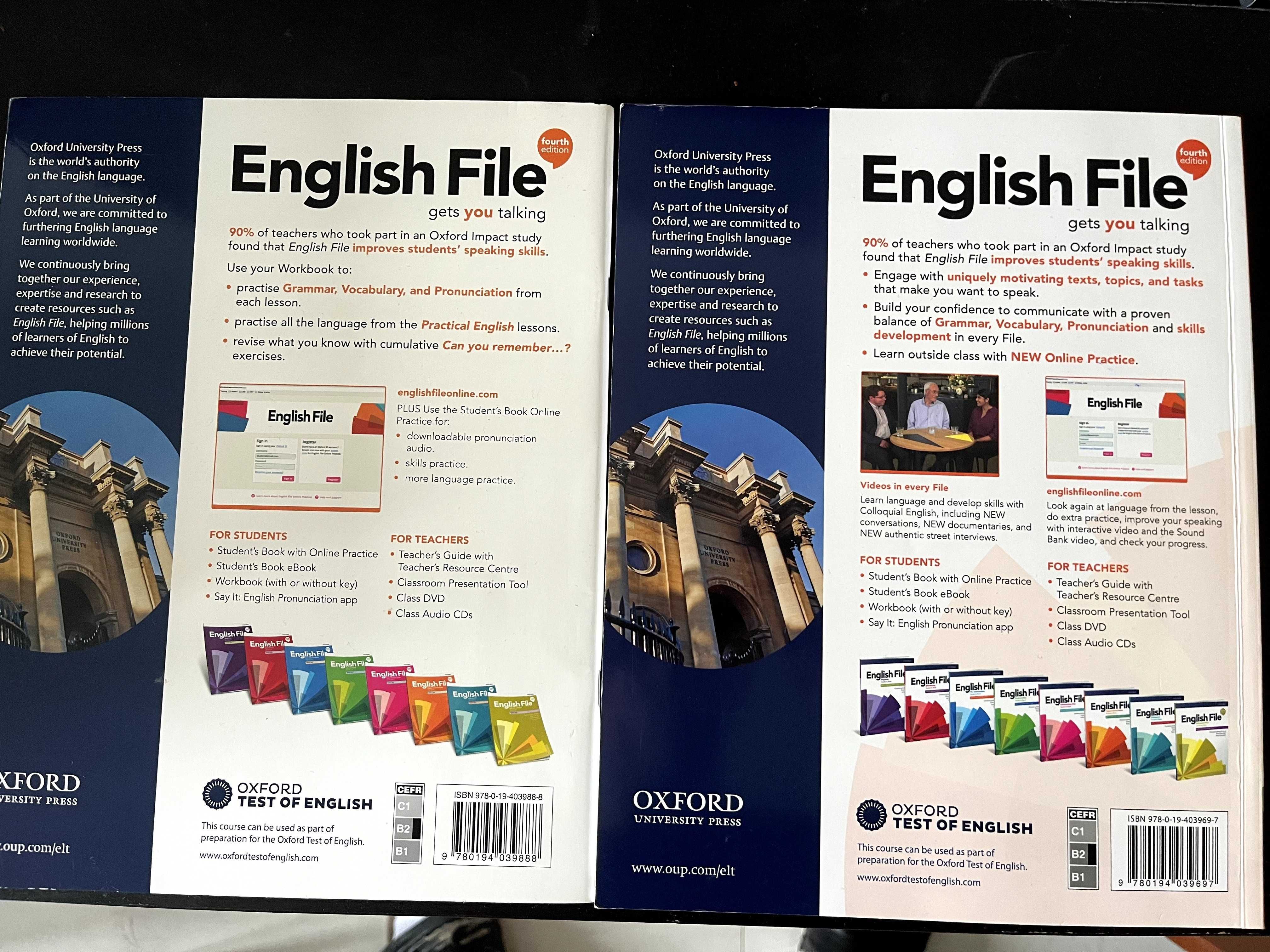 Angielski "English File" Upper-intermediate, książka + ćwiczenia