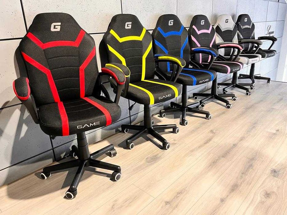 Fotel biurowy GAMINGOWY NOWY obrotowy krzesło do biurka Lugano