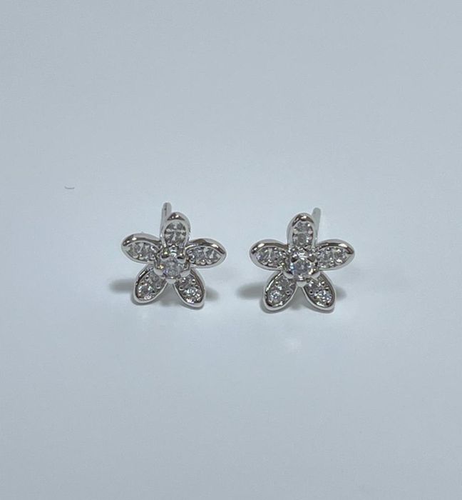 Пусеты серебряные