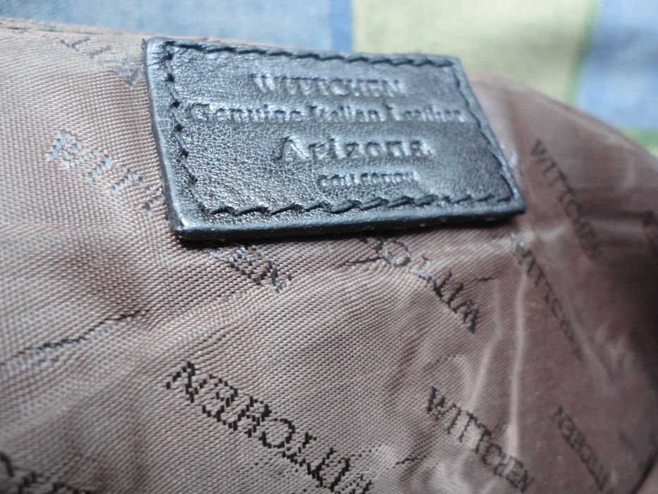 сумка -портфель ,чорна шкіра ,Wittchen