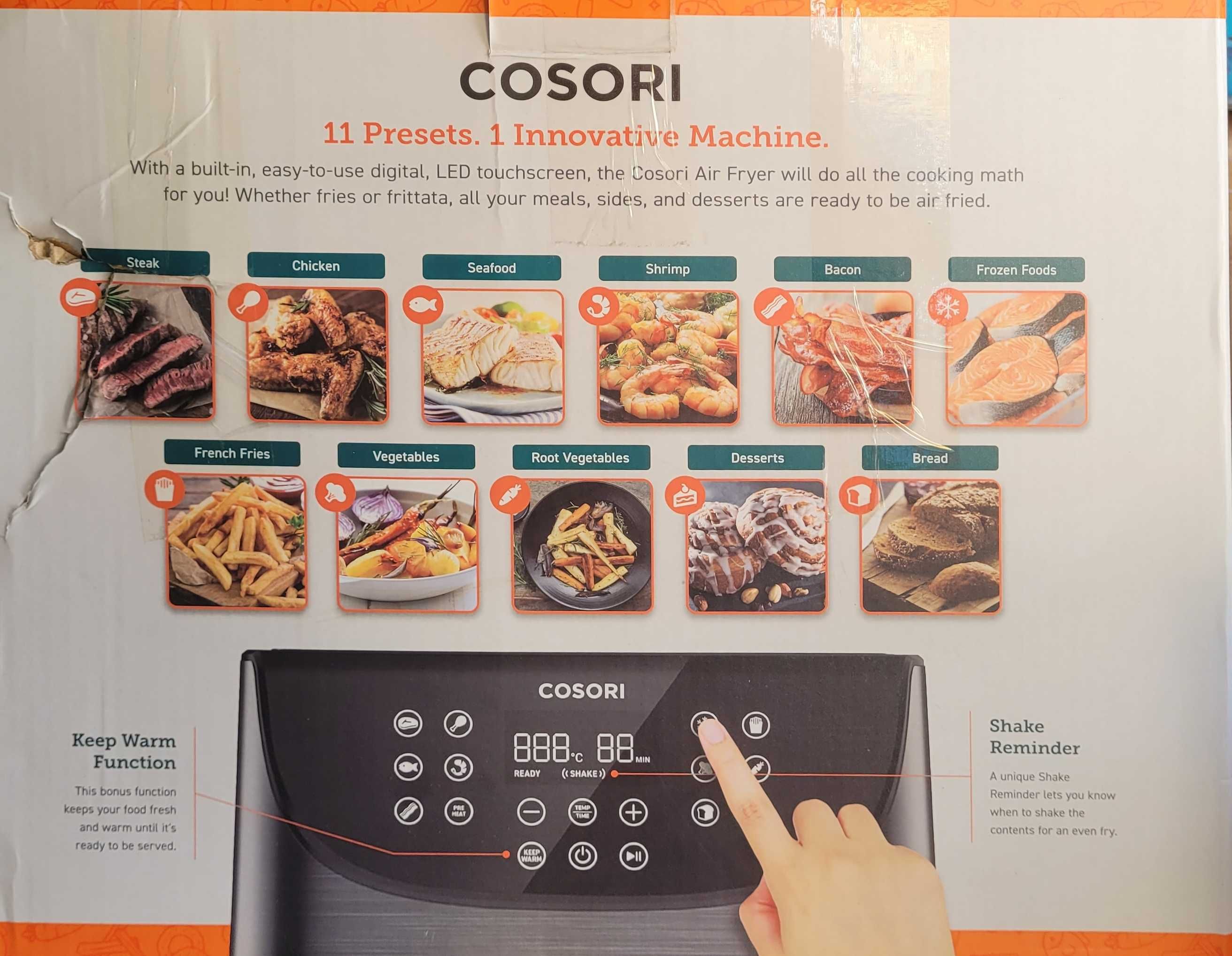 Frytkownica beztłuszczowa Air Fryer COSORI