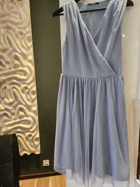 Sukienka błękitna Mohito